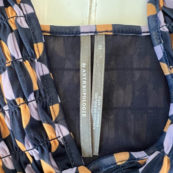 Anthropologie - never worn
stretch mesh peplum top - Picture 6 of 8